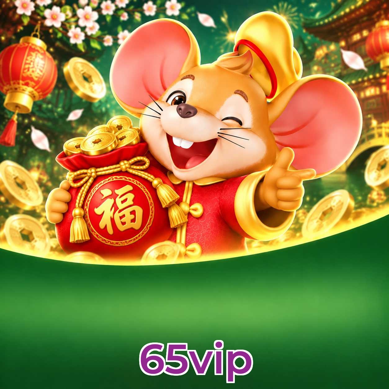Página oficial da 65vip no Facebook com promoções e suporte