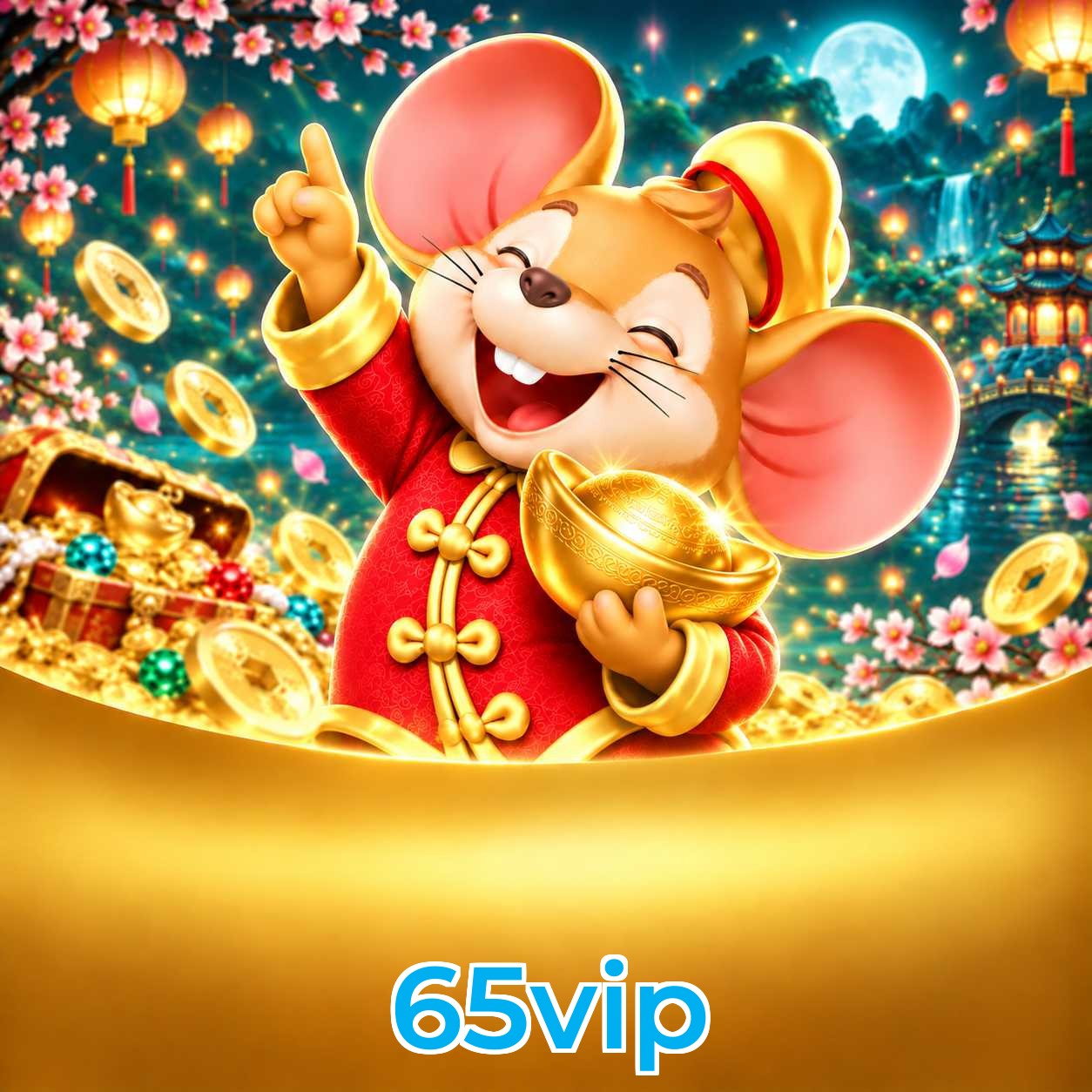Catálogo de slots da 65vip com RTP médio de 96,52%